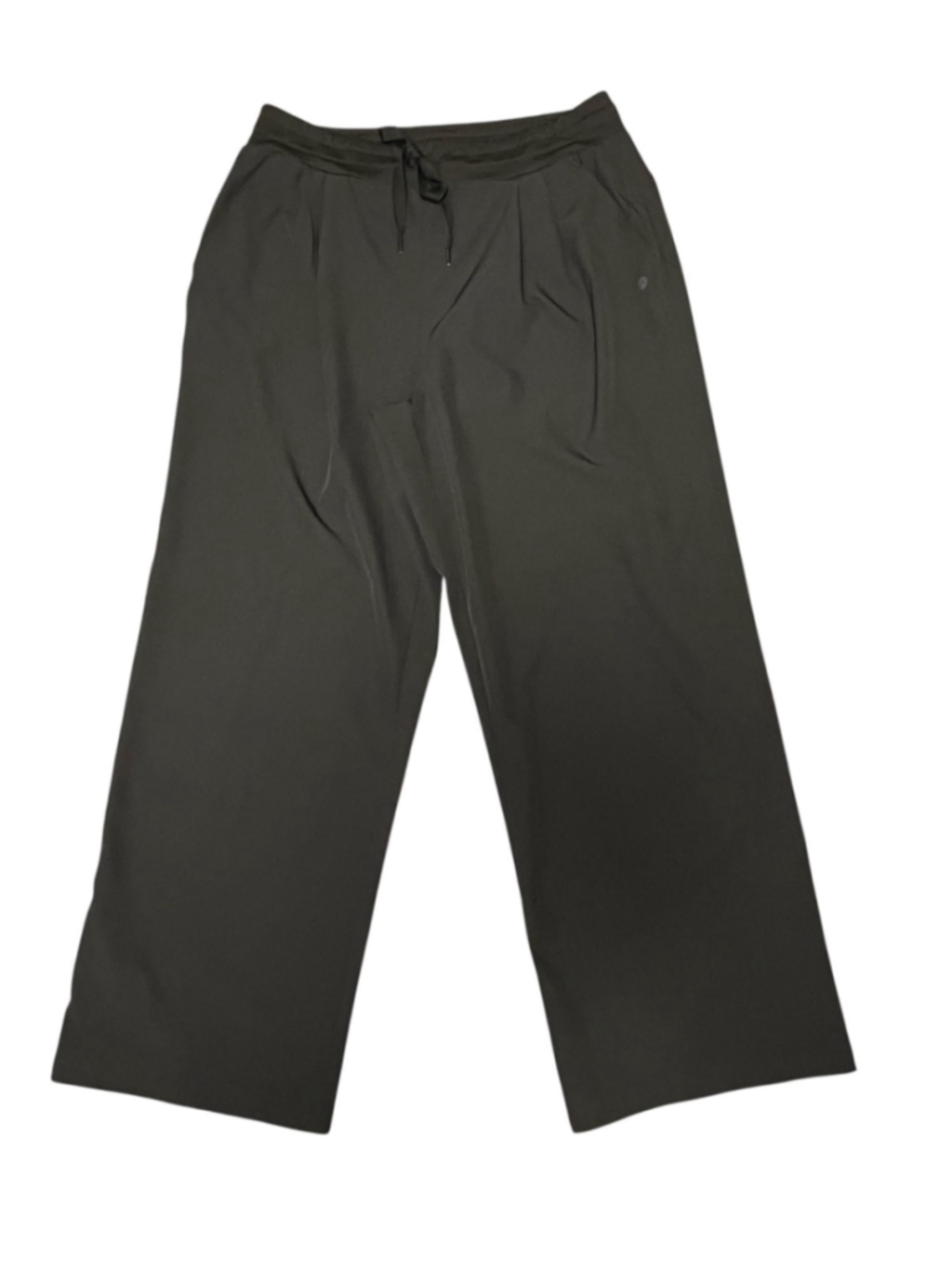 Apana Green Wide Leg Yoga Lifestyle Pants High Rise Size XL - Picture 2 of 5